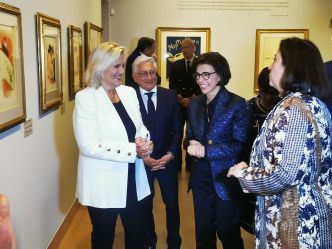 Avant de monter les marches à Cannes, Rachida Dati en visite au musée Bonnard au Cannet