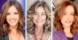 20 coupes de cheveux mi-longs pour les femmes de 40 ans tendance en 2024
