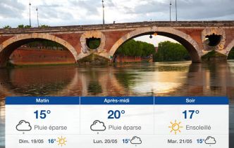 Météo Toulouse: prévisions du samedi 18 mai 2024