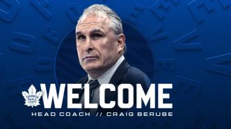 Craig Berube est le nouvel entraîneur des Maple Leafs