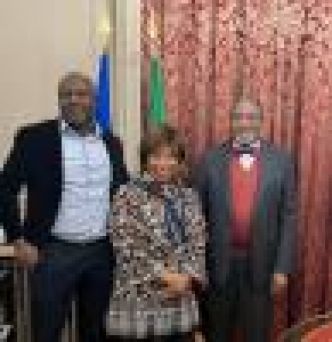 Ambassade du Congo en France : Rodolphe Adada reçoit Carol Moseley Braun