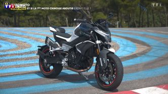 Et si la première moto chinoise aboutie, c'était la CF Moto NK 800 ? | TF1 INFO