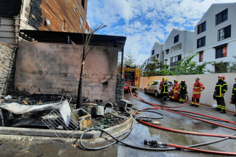 Incendie à la Possession : une résidence du quartier Moulin Joly ravagée par les flammes