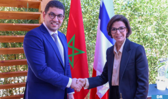 Le renforcement de la coopération culturelle au menu d'entretiens à Cannes entre M. Bensaid et son homologue française