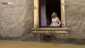"On n'a pas le choix, il faut attendre que ça baisse" : des habitants de Bouzonville piégés par les inondations | TF1 INFO
