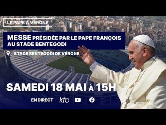 Messe présidée par le pape François au stade Bentegodi | #PapeAVerone, 18 mai 2024