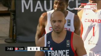 Paris 2024 – basket 3×3 : l'Équipe de France bat le Canada (21-11) et peut continuer à croire aux Jeux Olympiques