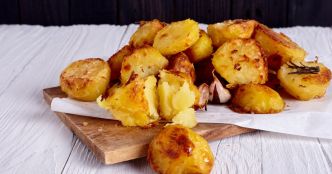 Pommes de terre tapées (batatas a murro)