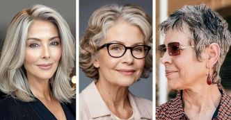 Coupe courte pour les femmes de plus de 60 ans : 20 idées de coiffures inspirantes en 2024