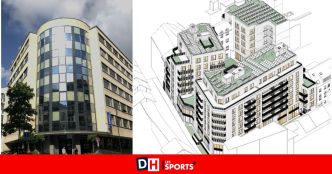 71 logements dans les anciens bureaux de Partena à deux pas des cinq blocs dans le centre de Bruxelles