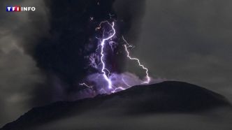 VIDÉO - Volcan en Indonésie : les images spectaculaires de la nouvelle éruption | TF1 INFO