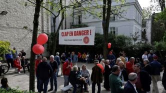 Paris: un départ de feu à l'Hôtel particulier à côté de la ZAD des boulistes de Montmartre