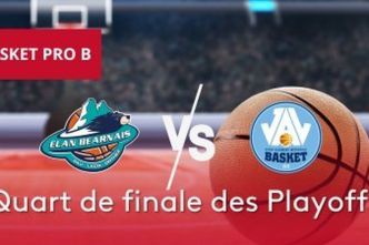 DIRECT. Playoffs de Basket PRO B : Pau reçoit Vichy pour le match retour, à suvire sur France 3 Aquitaine et France 3 Auvergne à 15H15