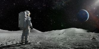 Insolite : bientôt un réseau ferré sur la lune ?