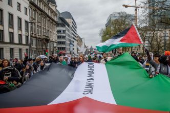 EN DIRECT : Marche « Free Palestine » à Bruxelles
