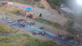REPORTAGE - Nouméa : comment les forces de l'ordre reprennent le contrôle de la route de l'aéroport | TF1 INFO