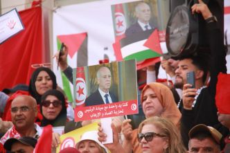 Manifestation contre l’ingérence étrangère: soutien massif à Kaïs Saïed