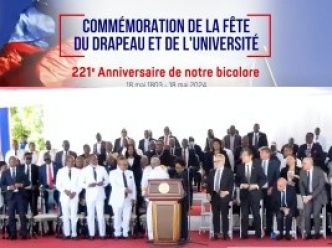 Haïti - Politique : Cérémonie du 221e anniversaire du Drapeau National (Vidéos)