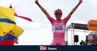 Tadej Pogacar écrase la concurrence sur l'étape-reine du Giro (VIDEOS)