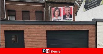 Surprise pour un habitant de Verviers: il découvre un panneau du PS sur son garage en rentrant de vacances