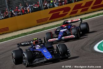 Williams F1 a fini la course d'Imola en apprentissage sur sa FW46