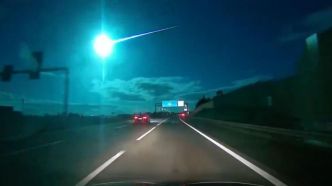 VIDÉO - Les images impressionnantes de la “boule de lumière” qui a traversé le ciel de l'Espagne et du Portugal