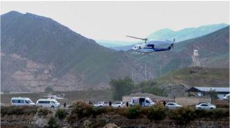 Les dernières informations sur l’accident de l’hélicoptère du président iranien