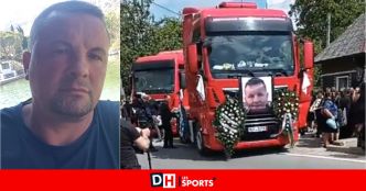 L'ultime hommage à Gheorghe Tibil, le chauffeur de camion tué par une taque d'égout (VIDEO)
