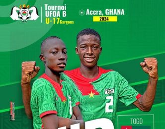 Tournoi Ufoa B u17: Le Burkina bat le Togo (2-0)