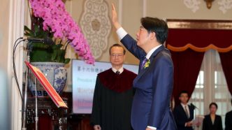 Le président taïwanais investi sous le regard attentif de Pékin