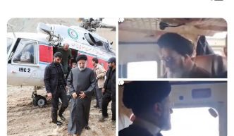 La séquence d'images et de vidéos du président iranien avant sa mort