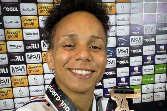 La judokate martiniquaise Amandine Buchard décroche le bronze aux Mondiaux à Abou Dabi