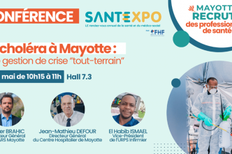 Mayotte présente au salon SantExpo 2024 à Paris