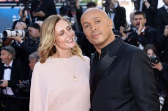 Festival de Cannes : Eric Judor et sa femme très tactiles sur le tapis rouge, ils font voler leur discrétion en éclats