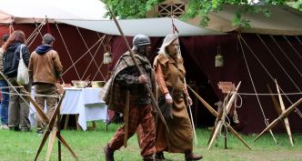 [Photos] Les guides et scouts du pays deviennent celtes le temps d’un festival