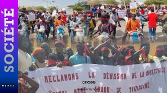 Grande marche à Tivaouane: La population qualifie l'hôpital Dabakh de "mouroir" et exige un audit de la gestion