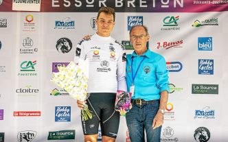 Essor Breton : Jonas Geens, le Belge qui triomphe en Bretagne après seulement trois ans de cyclisme