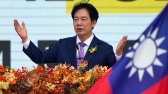Face aux menaces chinoises, le nouveau président de Taïwan promet de défendre la démocratie