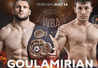 Arsen Goulamirian affrontera Yury Kashinsky pour une demi-finale WBA en Arménie