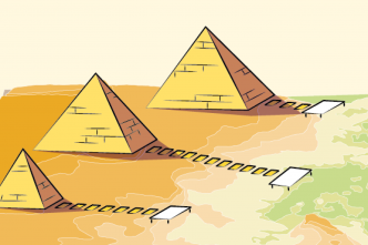 La découverte d'un bras disparu du Nil éclaire l'histoire des pyramides