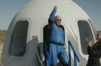 Un Français se rend dans l'espace avec Blue Origin