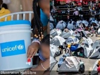 Haïti - Humanitaire : L'UNICEF fourni de l'eau potable sur tous les sites de familles déplacées