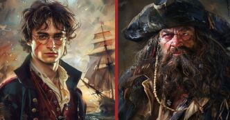 Harry Potter : 12 personnages imaginés en pirates