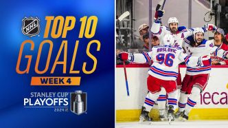 Top 10 des plus beaux buts de la dernière semaine de NHL