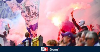 Incident lors d'Anderlecht-Bruges: le club condamne, l'auteur interdit de stade
