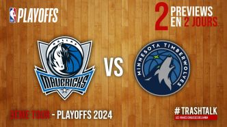 NBA Playoffs 2024 : Wolves – Mavericks, la preview