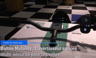 Foire de Paris 2024. Baltee Mobility : L’avertisseur sonore et connecté pour vos déplacements en vélo en toute sécurité