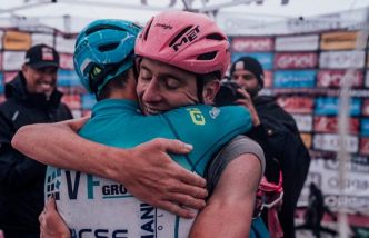 Giro. Tour d'Italie - Giulio Pellizzari : "Tadej Pogacar, il est génial"