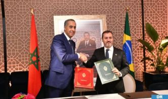 Coopération sécuritaire: Le Directeur général de la Sûreté Nationale et de la Surveillance du Territoire signe un mémorandum d'entente avec son homologue brésilien