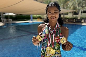 Madagascar : une nageuse de 13 ans décroche 18 médailles lors du championnat national